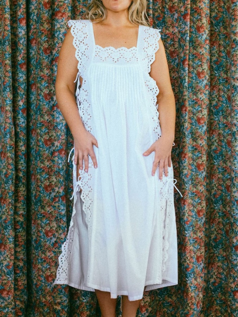 Powell Craft Betty Nightgown Victorian light dress